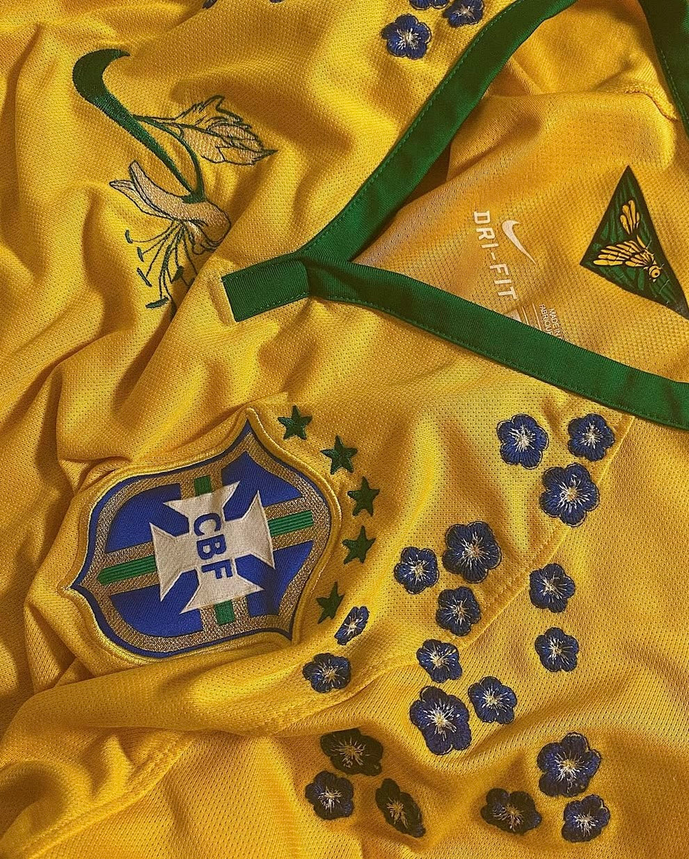 Brazil Embroidered Home 2014