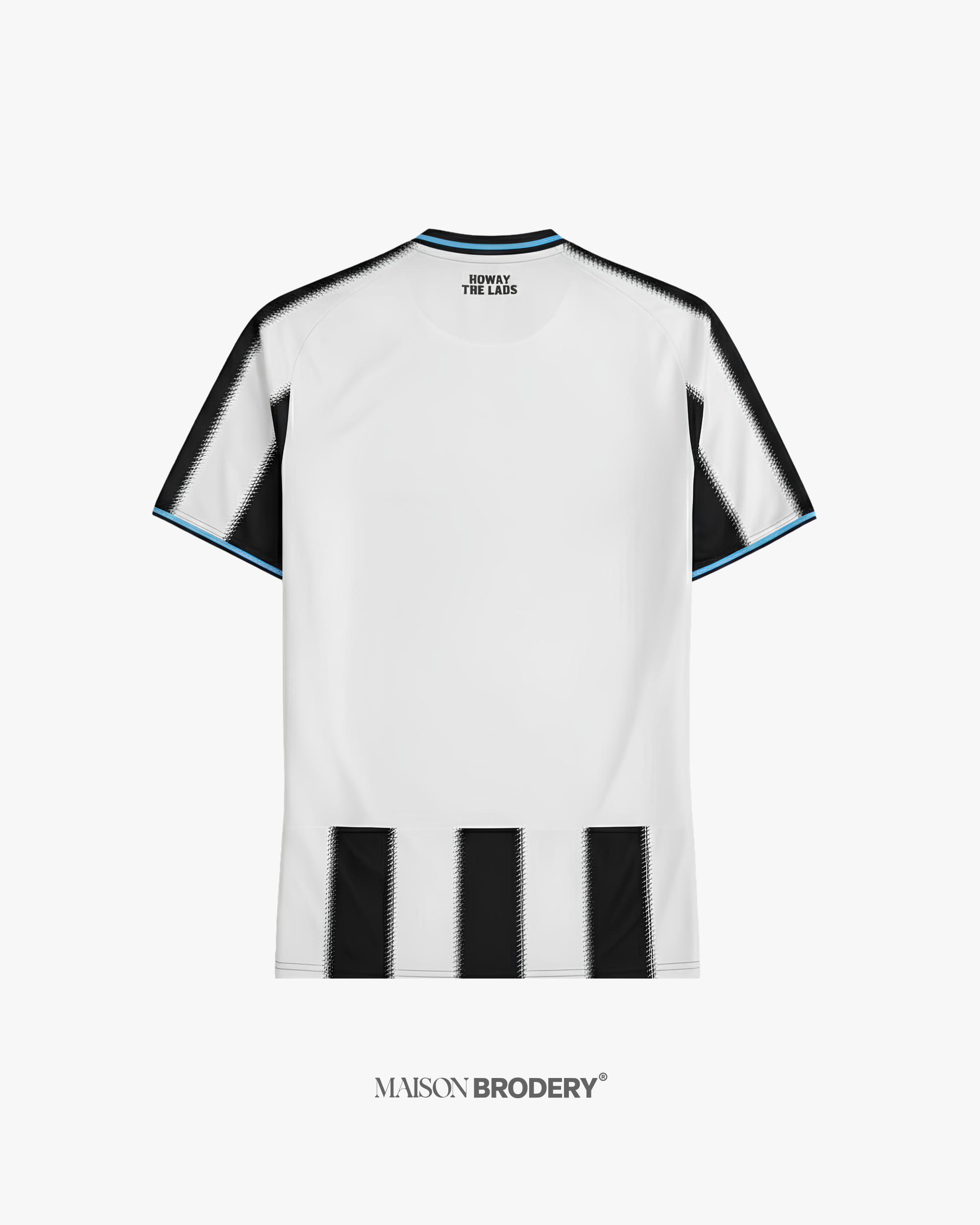 Embroidered Newcastle Home Jersey 2025-26 featuring a stylish design and sleek layout.